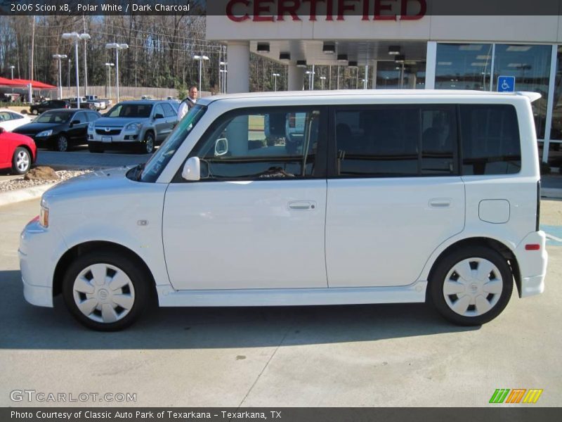 Polar White / Dark Charcoal 2006 Scion xB