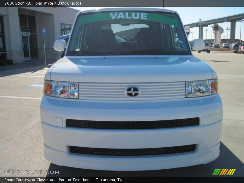 Polar White / Dark Charcoal 2006 Scion xB
