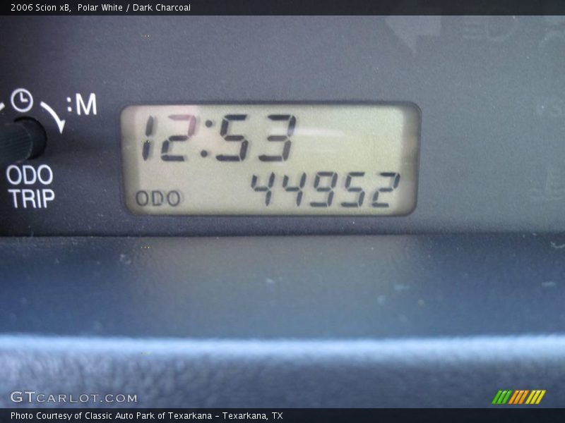 Polar White / Dark Charcoal 2006 Scion xB