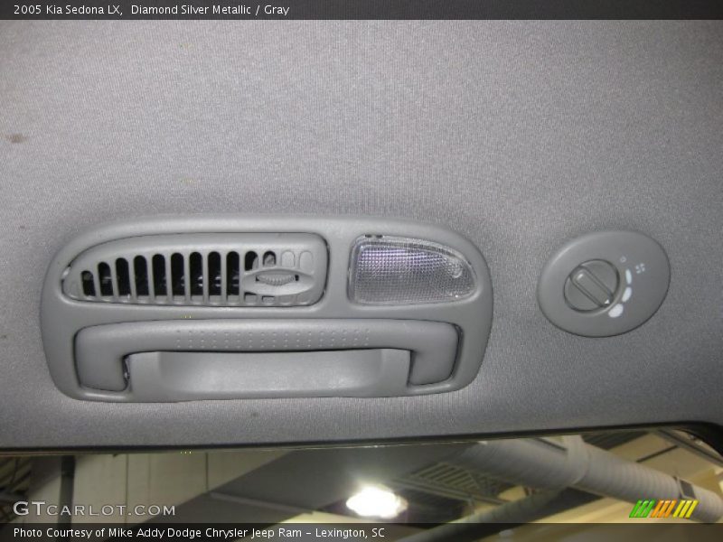 Diamond Silver Metallic / Gray 2005 Kia Sedona LX