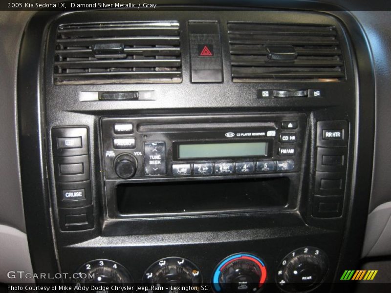 Diamond Silver Metallic / Gray 2005 Kia Sedona LX