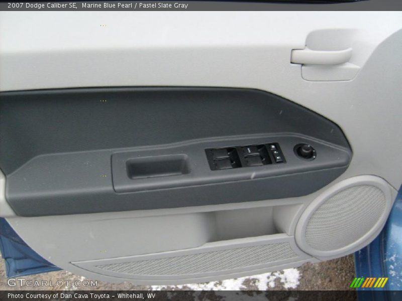 Marine Blue Pearl / Pastel Slate Gray 2007 Dodge Caliber SE
