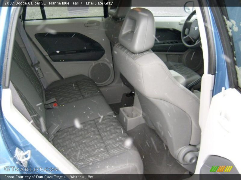 Marine Blue Pearl / Pastel Slate Gray 2007 Dodge Caliber SE