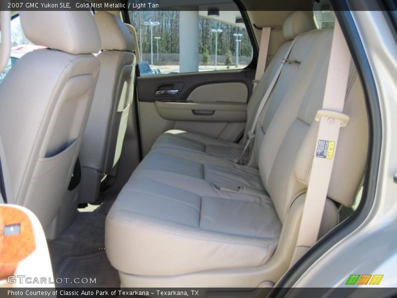 Gold Mist Metallic / Light Tan 2007 GMC Yukon SLE