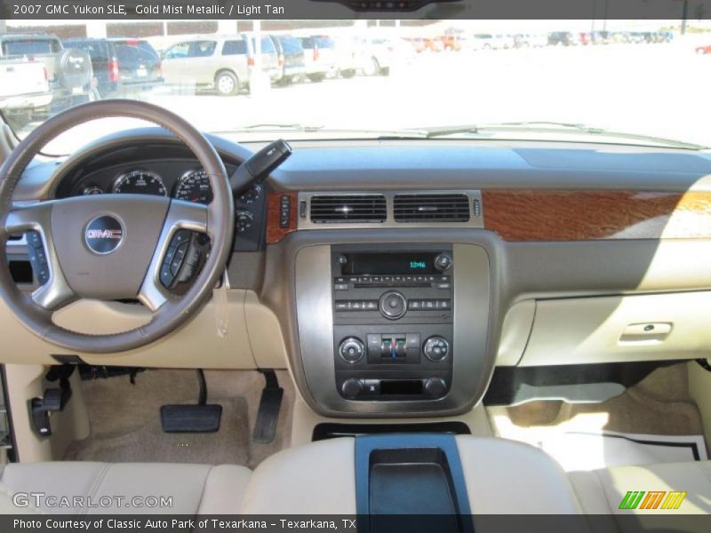 Gold Mist Metallic / Light Tan 2007 GMC Yukon SLE