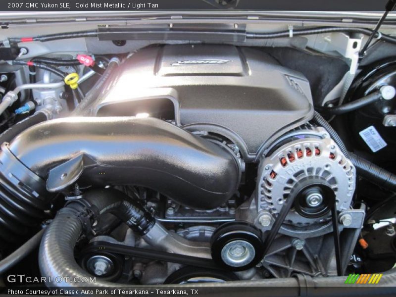 Gold Mist Metallic / Light Tan 2007 GMC Yukon SLE