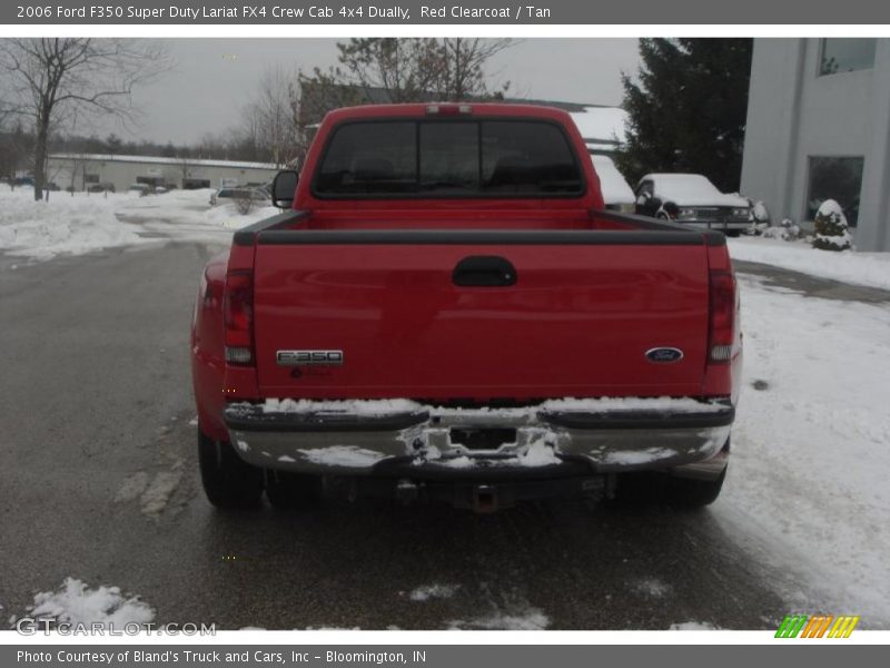 Red Clearcoat / Tan 2006 Ford F350 Super Duty Lariat FX4 Crew Cab 4x4 Dually