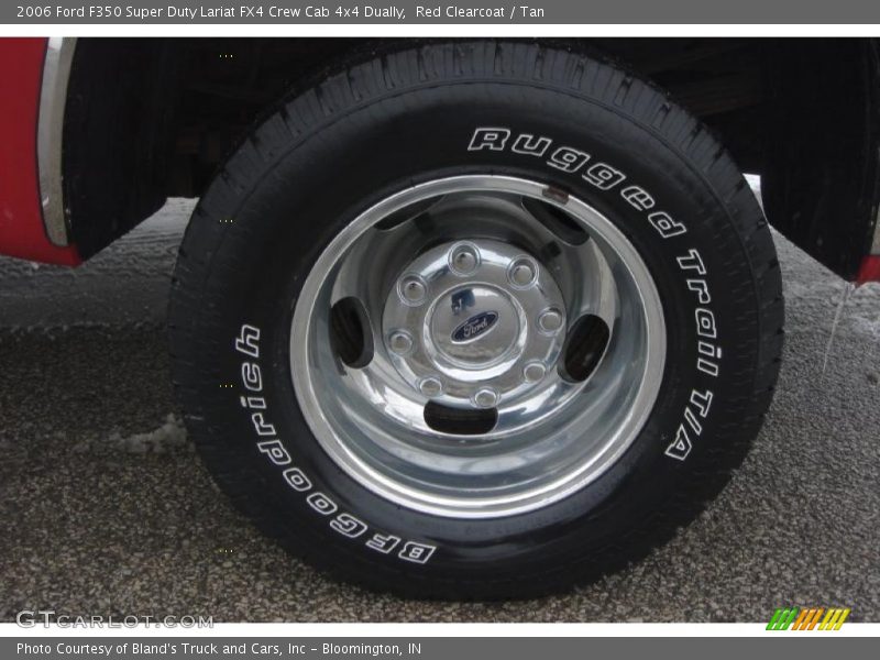 Red Clearcoat / Tan 2006 Ford F350 Super Duty Lariat FX4 Crew Cab 4x4 Dually