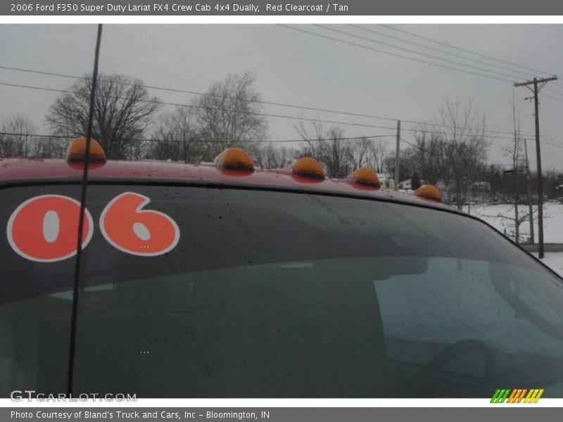 Red Clearcoat / Tan 2006 Ford F350 Super Duty Lariat FX4 Crew Cab 4x4 Dually