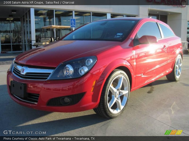 Salsa Red / Charcoal 2008 Saturn Astra XR Coupe