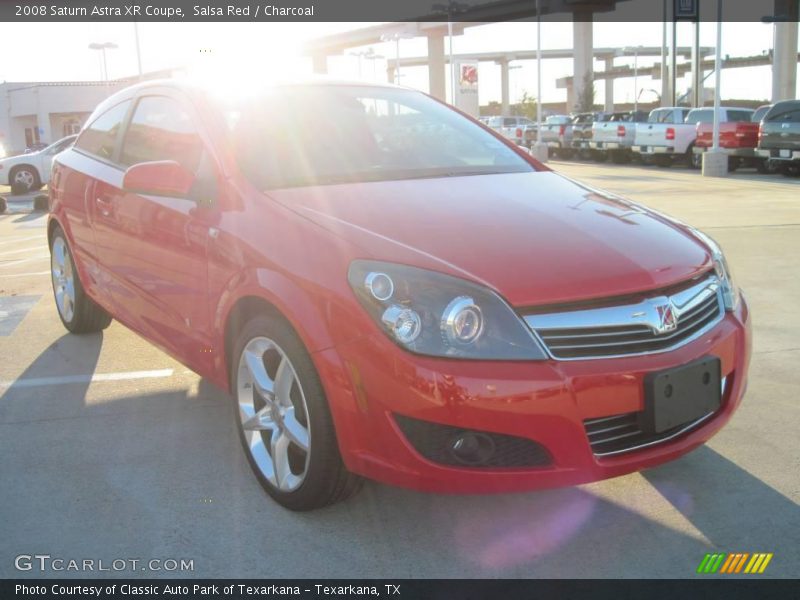Salsa Red / Charcoal 2008 Saturn Astra XR Coupe
