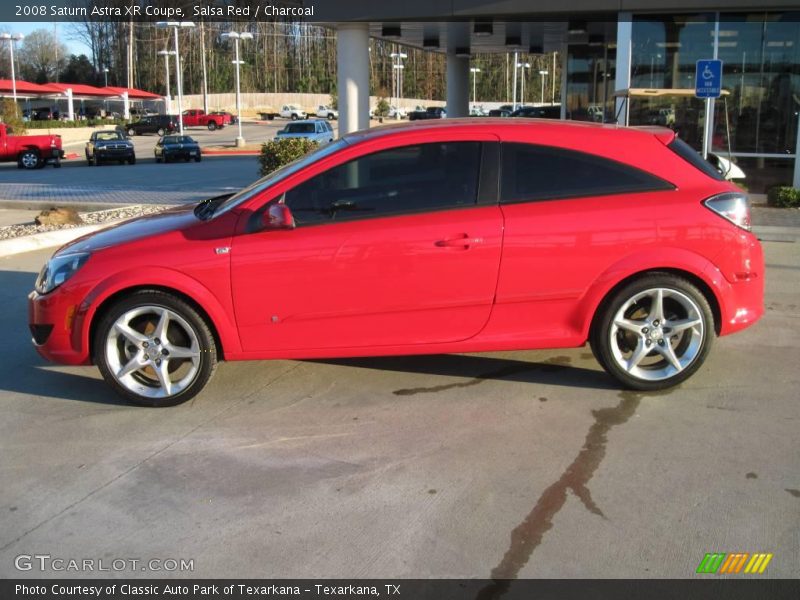 Salsa Red / Charcoal 2008 Saturn Astra XR Coupe