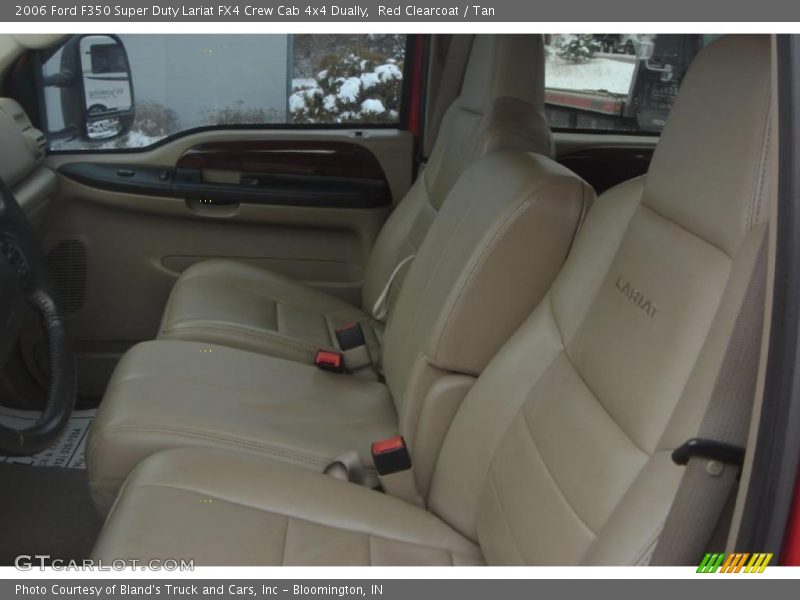 Red Clearcoat / Tan 2006 Ford F350 Super Duty Lariat FX4 Crew Cab 4x4 Dually