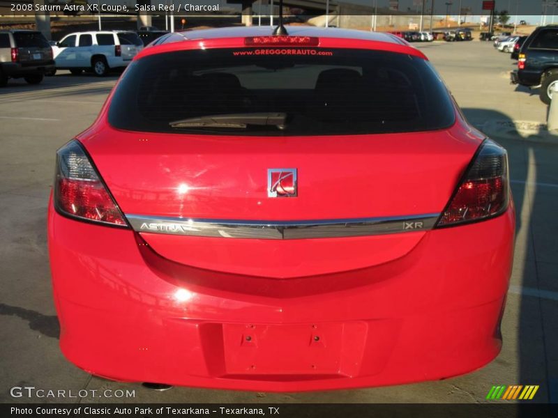 Salsa Red / Charcoal 2008 Saturn Astra XR Coupe