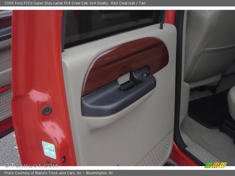 Red Clearcoat / Tan 2006 Ford F350 Super Duty Lariat FX4 Crew Cab 4x4 Dually