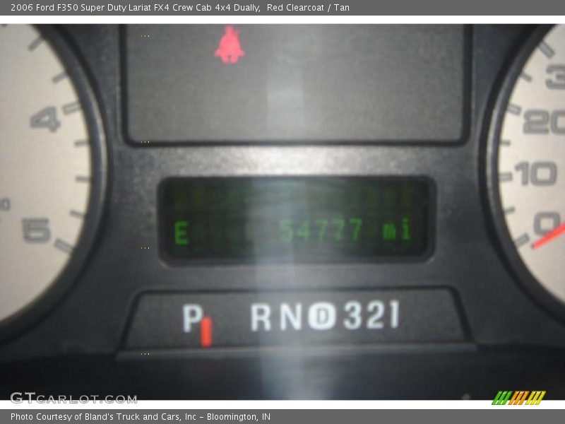 Red Clearcoat / Tan 2006 Ford F350 Super Duty Lariat FX4 Crew Cab 4x4 Dually