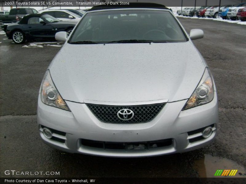 Titanium Metallic / Dark Stone 2007 Toyota Solara SE V6 Convertible