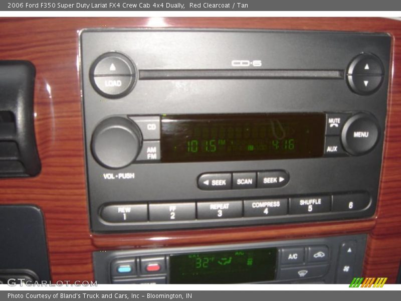 Red Clearcoat / Tan 2006 Ford F350 Super Duty Lariat FX4 Crew Cab 4x4 Dually