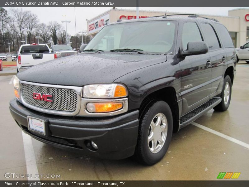Carbon Metallic / Stone Gray 2004 GMC Yukon Denali AWD