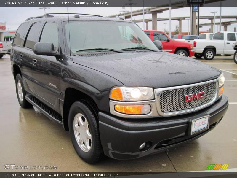Carbon Metallic / Stone Gray 2004 GMC Yukon Denali AWD