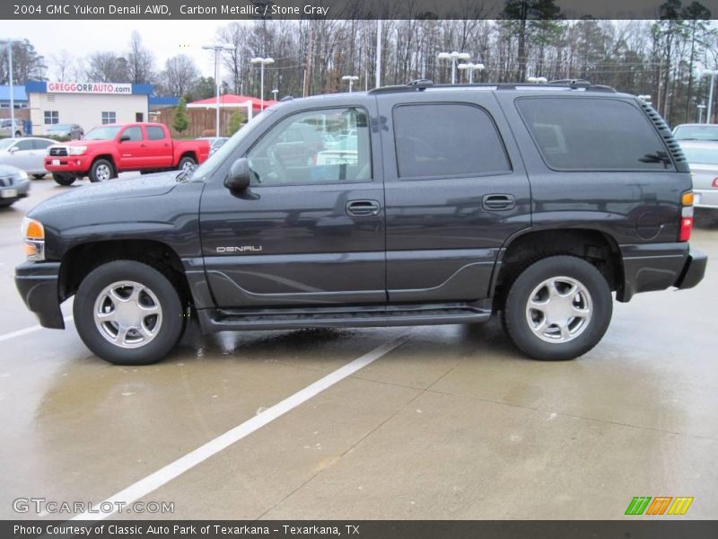 Carbon Metallic / Stone Gray 2004 GMC Yukon Denali AWD