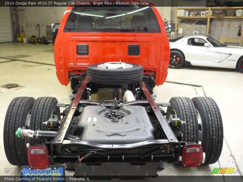 Bright Red / Medium Slate Gray 2010 Dodge Ram 4500 ST Regular Cab Chassis
