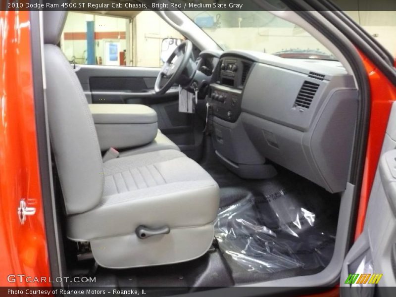 Bright Red / Medium Slate Gray 2010 Dodge Ram 4500 ST Regular Cab Chassis