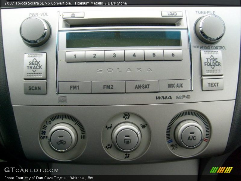 Titanium Metallic / Dark Stone 2007 Toyota Solara SE V6 Convertible