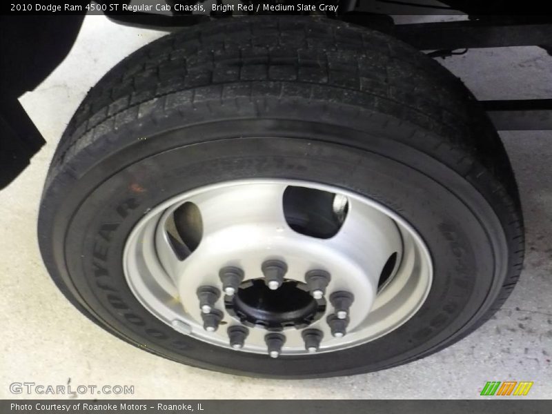 Bright Red / Medium Slate Gray 2010 Dodge Ram 4500 ST Regular Cab Chassis