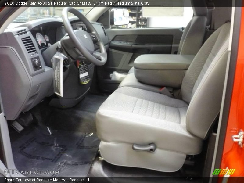 Bright Red / Medium Slate Gray 2010 Dodge Ram 4500 ST Regular Cab Chassis
