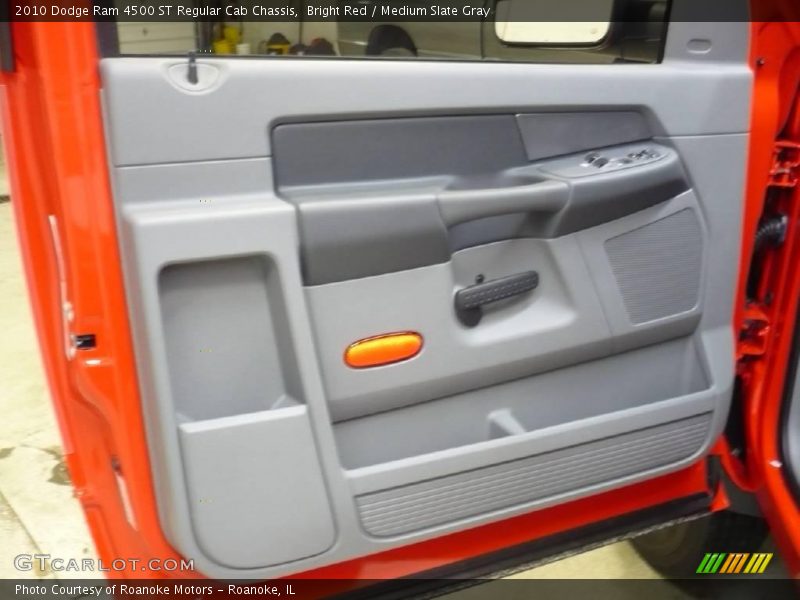 Bright Red / Medium Slate Gray 2010 Dodge Ram 4500 ST Regular Cab Chassis