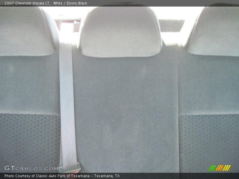 White / Ebony Black 2007 Chevrolet Impala LT