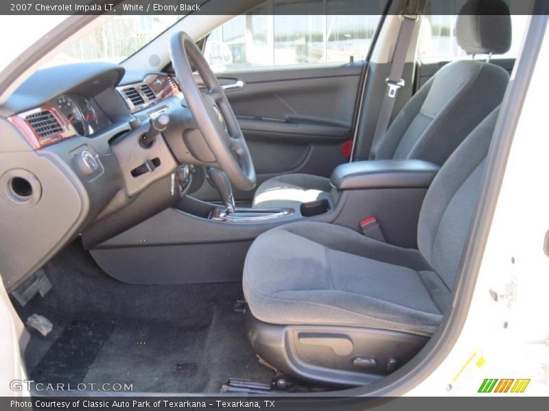 White / Ebony Black 2007 Chevrolet Impala LT