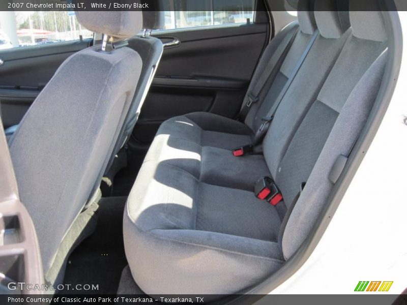 White / Ebony Black 2007 Chevrolet Impala LT