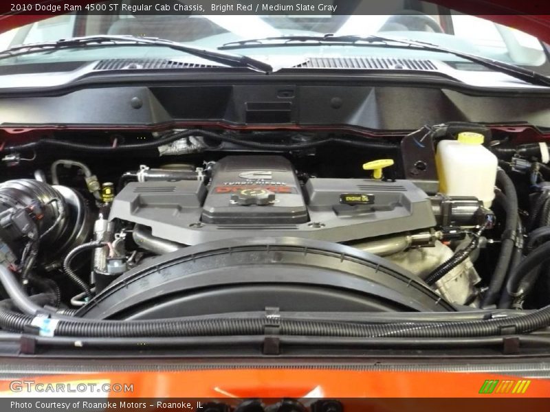 Bright Red / Medium Slate Gray 2010 Dodge Ram 4500 ST Regular Cab Chassis