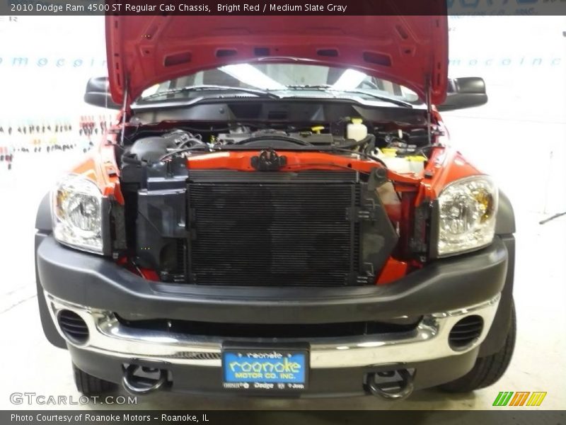 Bright Red / Medium Slate Gray 2010 Dodge Ram 4500 ST Regular Cab Chassis