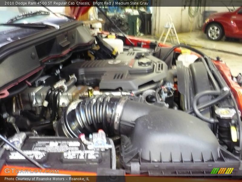 Bright Red / Medium Slate Gray 2010 Dodge Ram 4500 ST Regular Cab Chassis