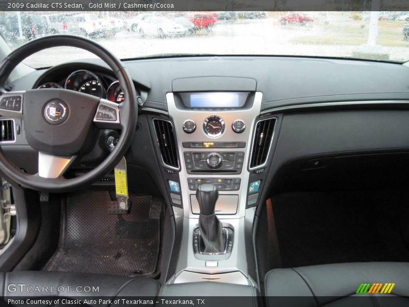 Gold Mist / Cashmere/Cocoa 2009 Cadillac CTS Sedan