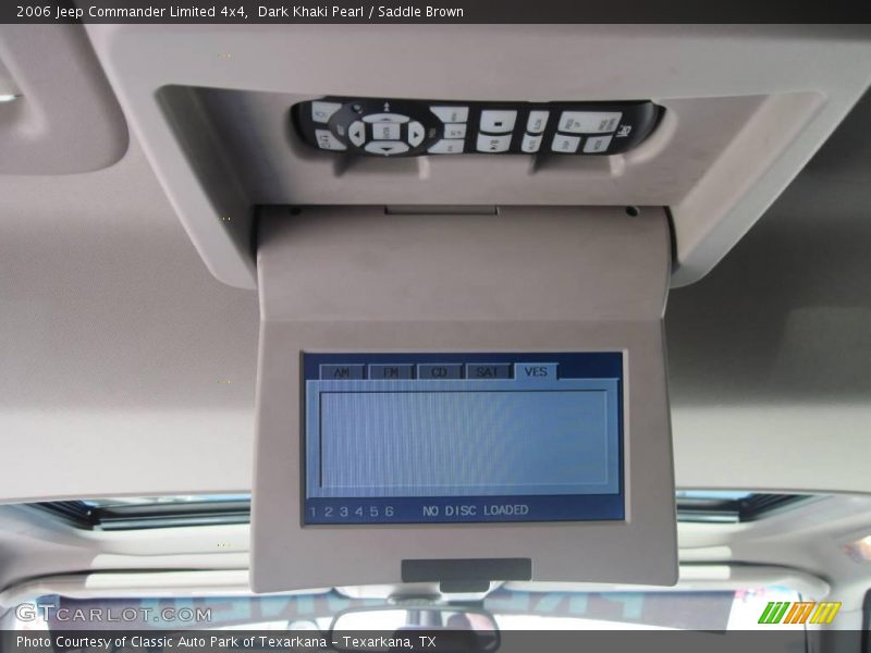 Dark Khaki Pearl / Saddle Brown 2006 Jeep Commander Limited 4x4