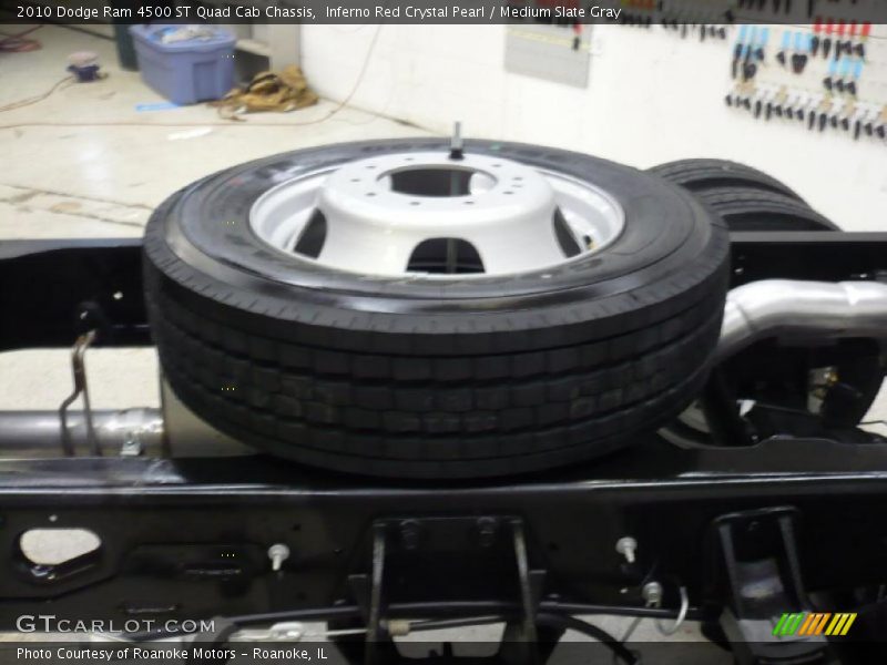 Inferno Red Crystal Pearl / Medium Slate Gray 2010 Dodge Ram 4500 ST Quad Cab Chassis