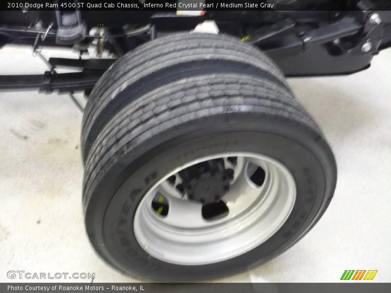 Inferno Red Crystal Pearl / Medium Slate Gray 2010 Dodge Ram 4500 ST Quad Cab Chassis