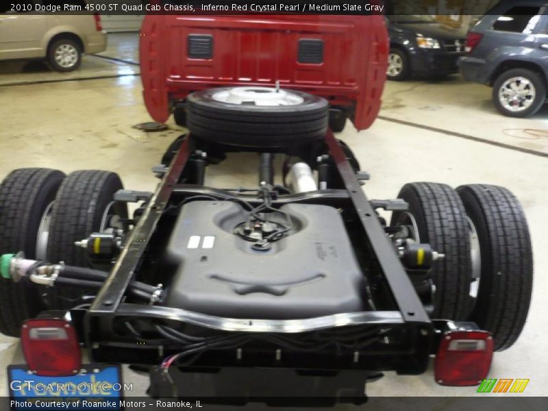 Inferno Red Crystal Pearl / Medium Slate Gray 2010 Dodge Ram 4500 ST Quad Cab Chassis