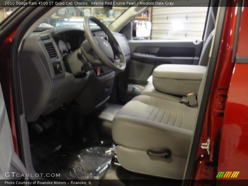 Inferno Red Crystal Pearl / Medium Slate Gray 2010 Dodge Ram 4500 ST Quad Cab Chassis