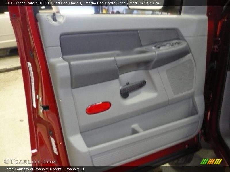 Inferno Red Crystal Pearl / Medium Slate Gray 2010 Dodge Ram 4500 ST Quad Cab Chassis