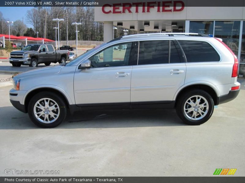 Silver Metallic / Graphite 2007 Volvo XC90 V8 AWD