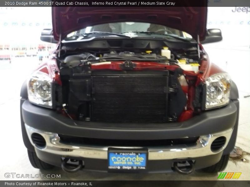 Inferno Red Crystal Pearl / Medium Slate Gray 2010 Dodge Ram 4500 ST Quad Cab Chassis