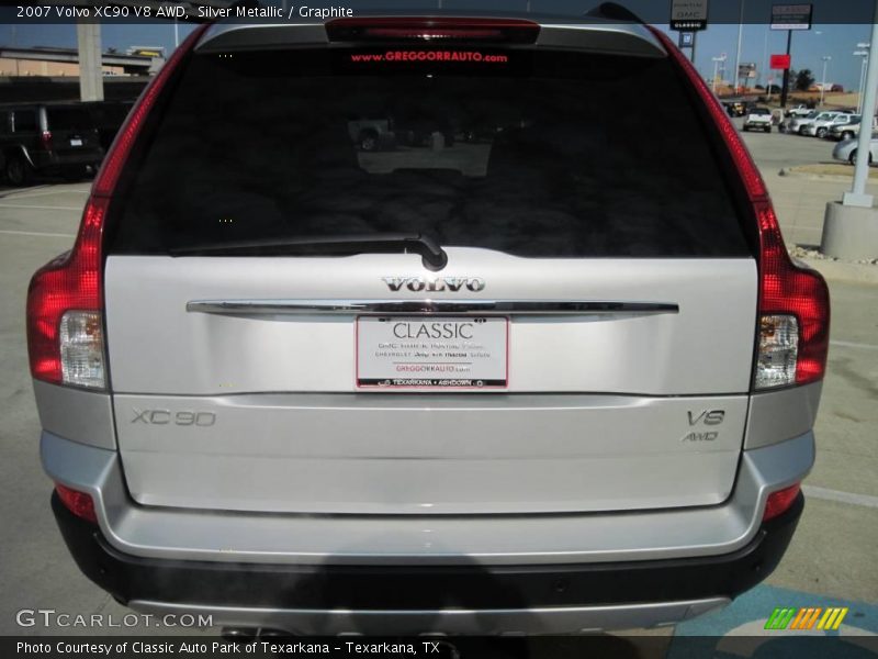 Silver Metallic / Graphite 2007 Volvo XC90 V8 AWD