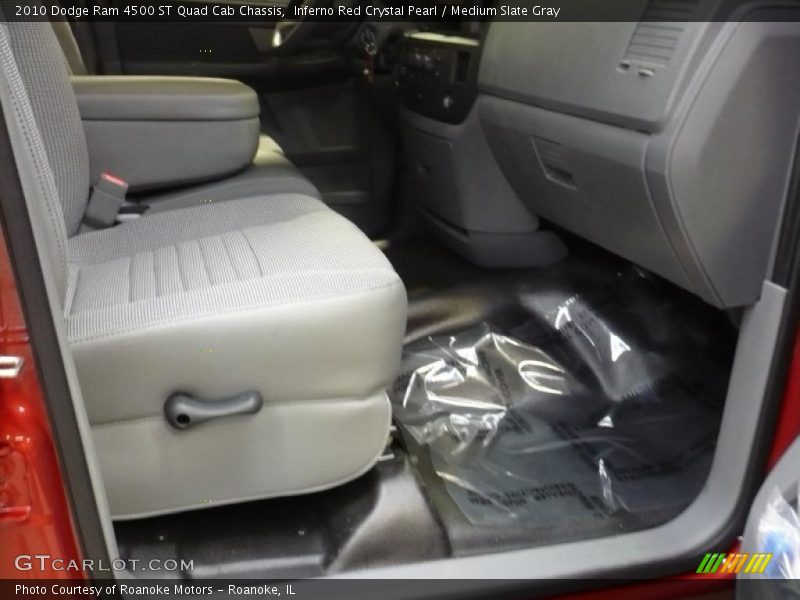 Inferno Red Crystal Pearl / Medium Slate Gray 2010 Dodge Ram 4500 ST Quad Cab Chassis