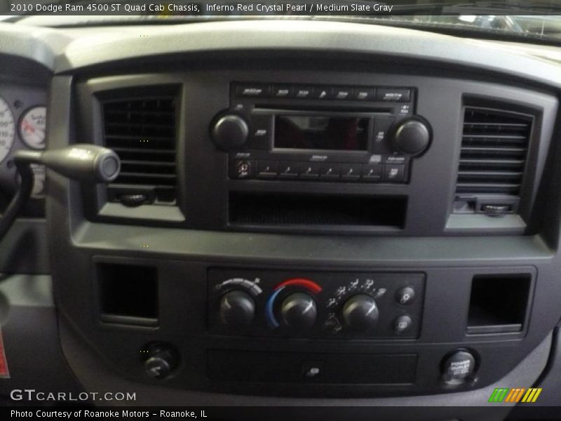 Inferno Red Crystal Pearl / Medium Slate Gray 2010 Dodge Ram 4500 ST Quad Cab Chassis