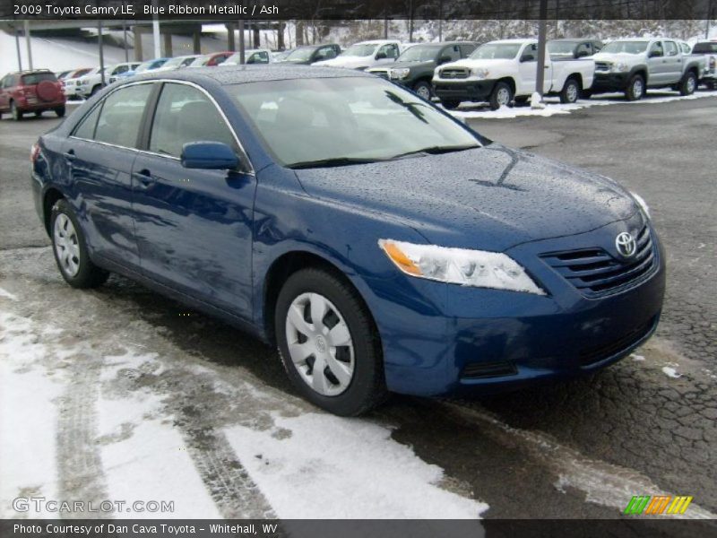Blue Ribbon Metallic / Ash 2009 Toyota Camry LE